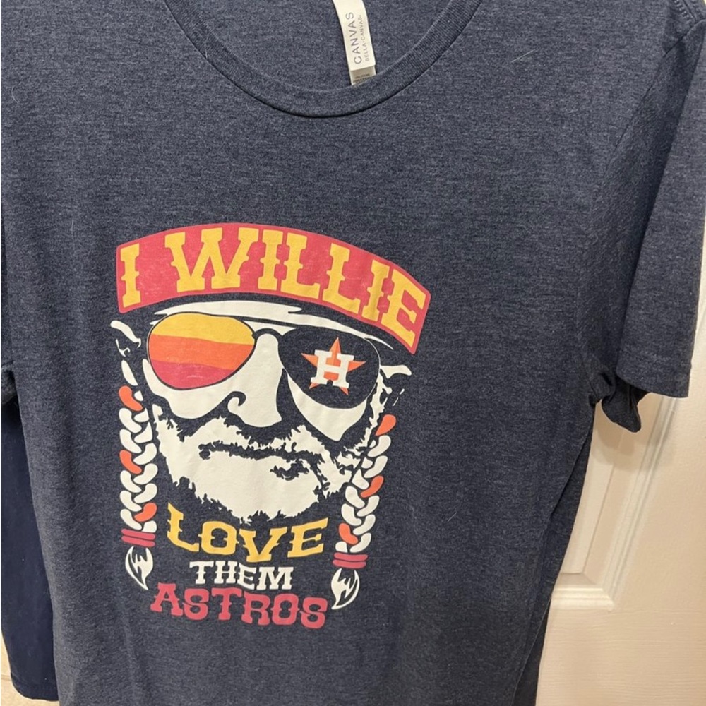 Willie Nelson Astros Tshirt
